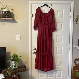 Baltic Born tiered maxi dress